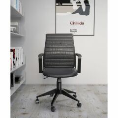 Labora Siyah Ofis Sandalyesi