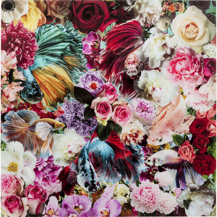 Rose Paradise 3D Cam Resim 120x120cm
