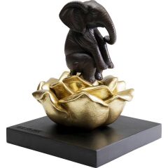 Deco Figurine Blossom Elephant 22cm