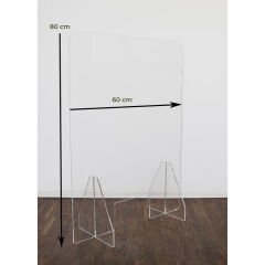 Hygiene protection basic acrylic 80*60*25