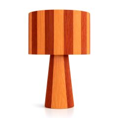 Denle Kiremit Turuncu Dekoratif Abajur