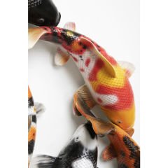 School of Koi Colore Duvar Objesi 102cm