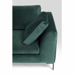Sofa Gianni Kadife Koyu Yeşil Sol Köşe Takımı