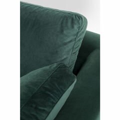 Sofa Gianni Kadife Koyu Yeşil Sol Köşe Takımı