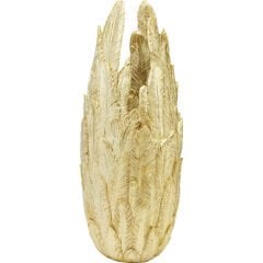 Feathers Gold Porselen Vazo