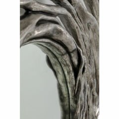 Twiggy Gümüş Wall Mirror
