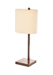 Abajur Kahverengi Gövdeli / Bej Şapkalı