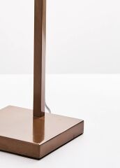 Abajur Kahverengi Gövdeli / Bej Şapkalı