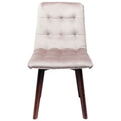 Moritz Velvet Silbergrey Sandalye
