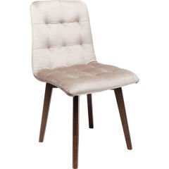 Moritz Velvet Silbergrey Sandalye