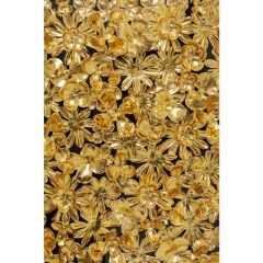 Gold Flower Çerçeveli Tablo