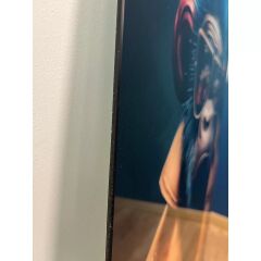 Glass Picture Punk Gorilla 60x80cm