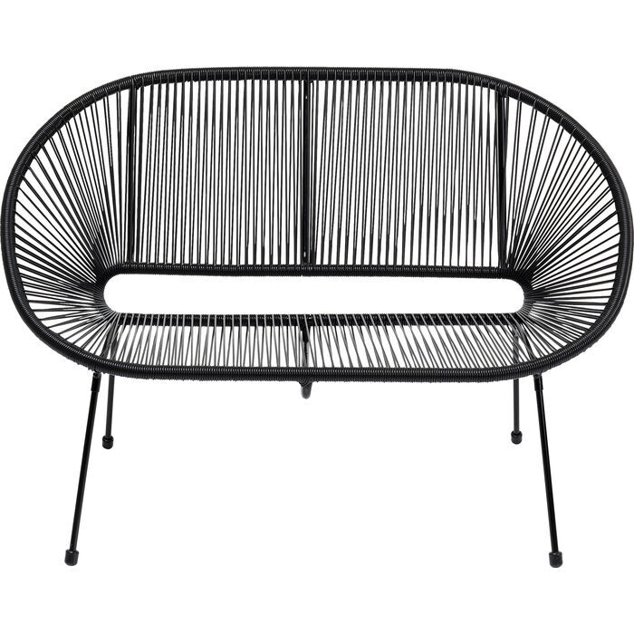 Bench Acapulco Black Koltuk