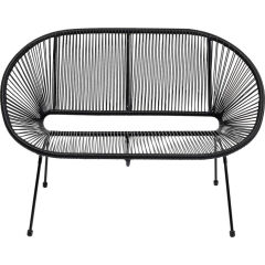 Bench Acapulco Black Koltuk