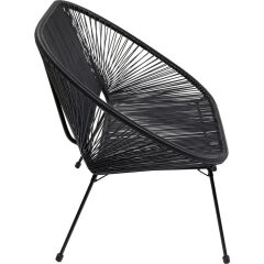 Bench Acapulco Black Koltuk