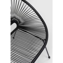 Bench Acapulco Black Koltuk