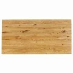Table Top Tavola Straight Edge Oak 160x80