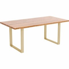 Table Top Tavola Straight Edge Oak 160x80