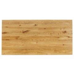 Table Top Tavola Swiss Edge Oak 160x80