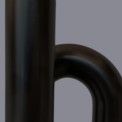 Flex Siyah Metal Masa Lambası