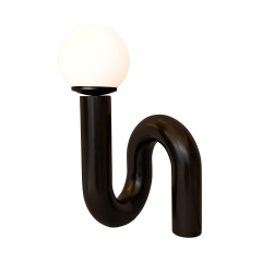 Flex Siyah Metal Masa Lambası