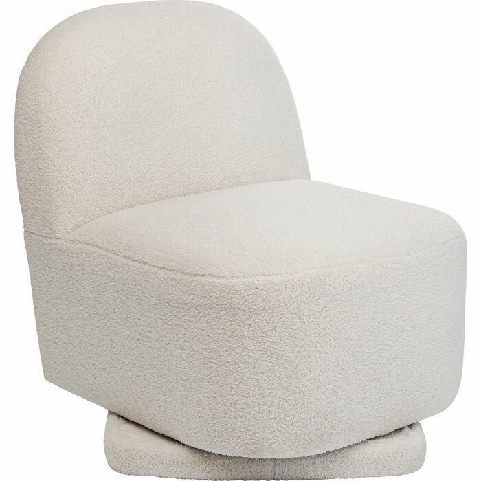 Swivel Armchair Ted Cream Berjer