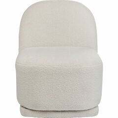 Swivel Armchair Ted Cream Berjer