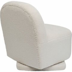Swivel Armchair Ted Cream Berjer