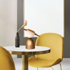 Vogue Eskitme Gold Masa Lambası