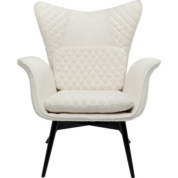 Armchair Tudor Bouclé Cream Berjer