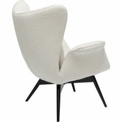 Armchair Tudor Bouclé Cream Berjer