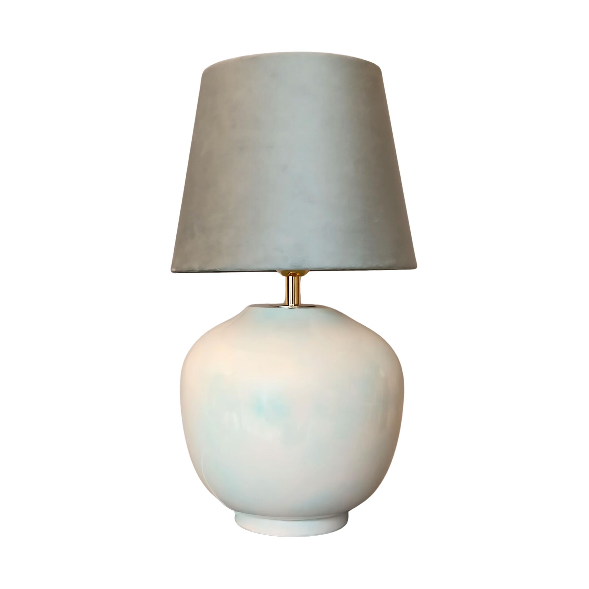 Velvet Soft Turkuaz Abajur