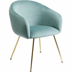 Chair with Armrest Lorena Turquoise Çalışma Sandalyesi