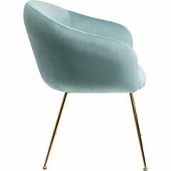 Chair with Armrest Lorena Turquoise Çalışma Sandalyesi
