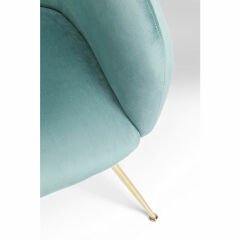 Chair with Armrest Lorena Turquoise Çalışma Sandalyesi