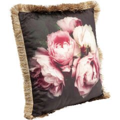 Blush Roses Polyester Kırlent 45x45 cm