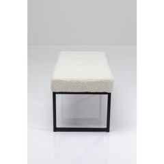 Smart Boucle Cream Black Bench