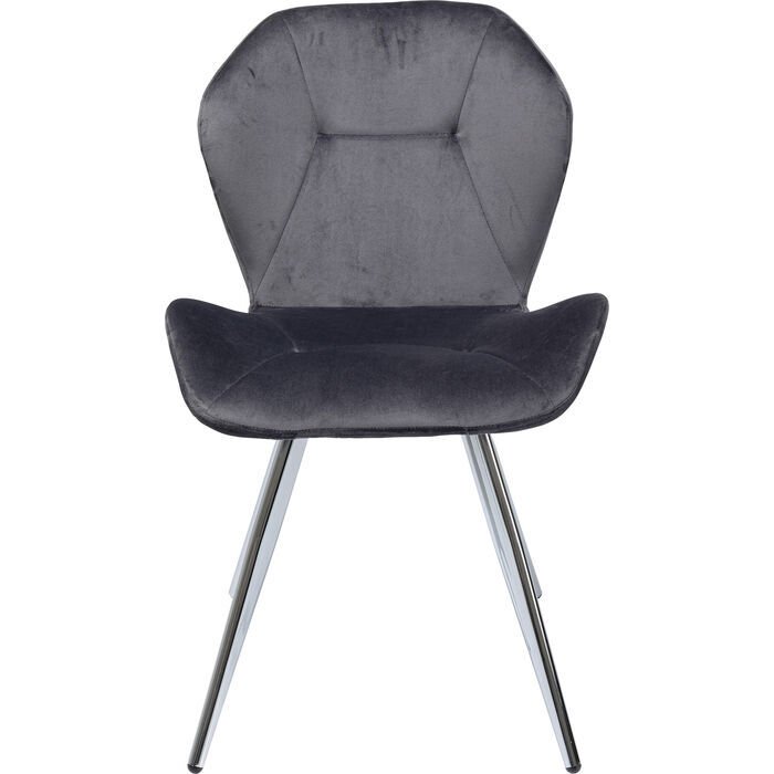 Viva Grey Chrome Çalışma Sandalyesi