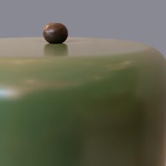 Olive Yeşil Masa Lambası