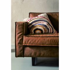 Neo 2 Seater Tobacco Masif Ahşap Kanepe