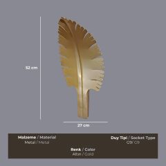 Folia Gold Aplik