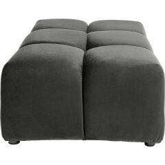 Stool Belami Velvet Grey Tabure