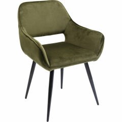 San Francisco Dark Green Kolçaklı Çalışma Sandalyesi