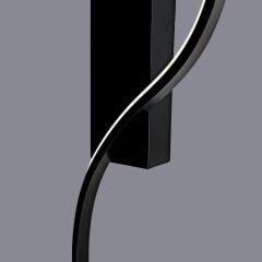 Spira LED Siyah Aplik