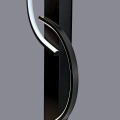 Spira LED Siyah Aplik