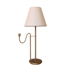 Duetto Eskitme Gold  Okuma Lambalı Abajur