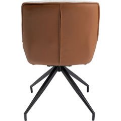 Swivel Chair Lori Grey Brown Berjer