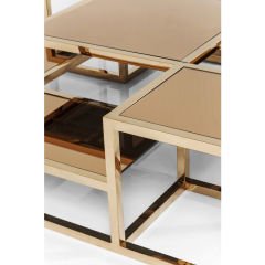 Steps Gold Orta Sehpa