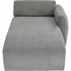Lucca Ottomane Elements Gri Sağ Köşe Koltuk 90cm