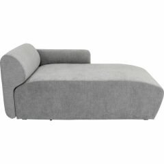 Lucca Ottomane Elements Gri Sağ Köşe Koltuk 90cm